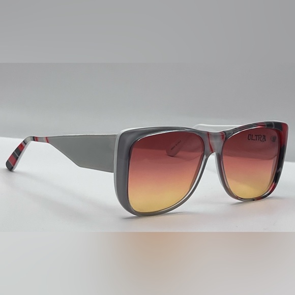 ULTRA CATALINA 4-STRIPED SUNGLASSES VTG 80’s-NEW CUSTOM “Berkos Designs” Lenses - Picture 16 of 17